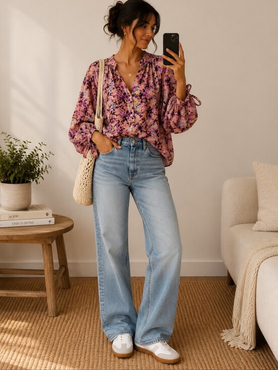 Rebecca Minkoff Tops - NWT! Rebecca Minkoff Tie-dye Print Isha Blouse